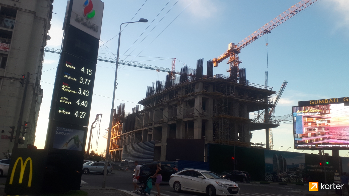 Construction progress Alliance Centropolis - Spot 8, September 2022