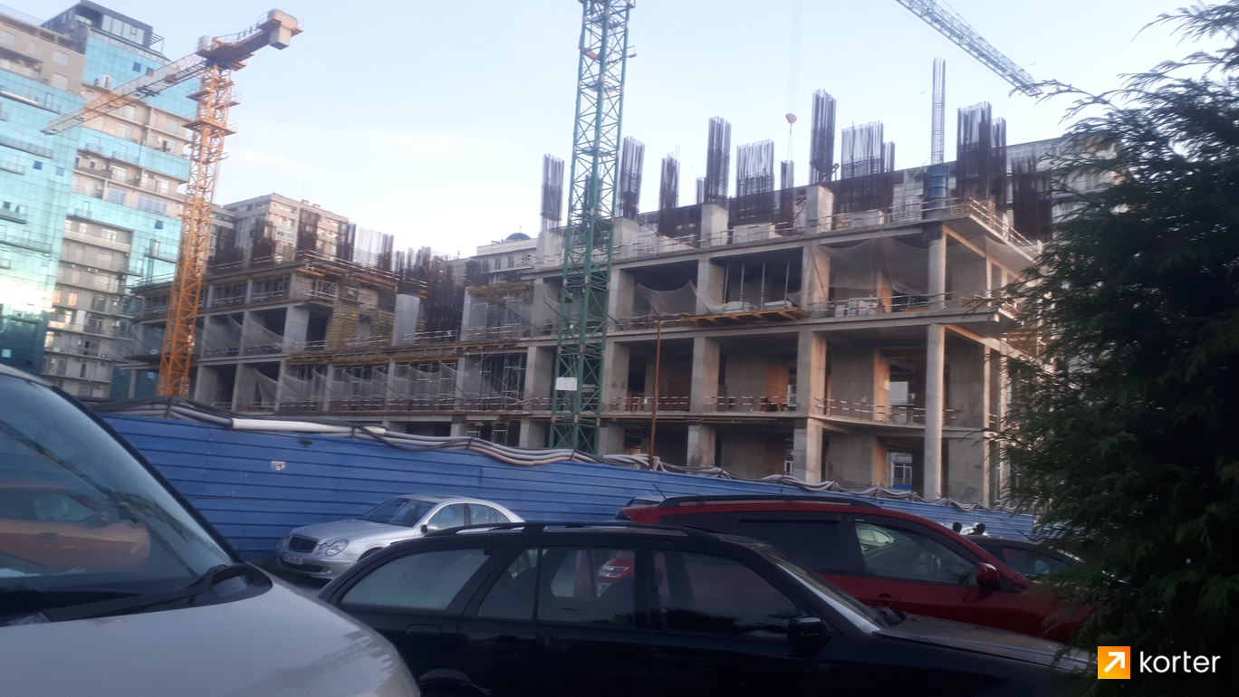 Construction progress Alliance Centropolis - Spot 7, September 2022