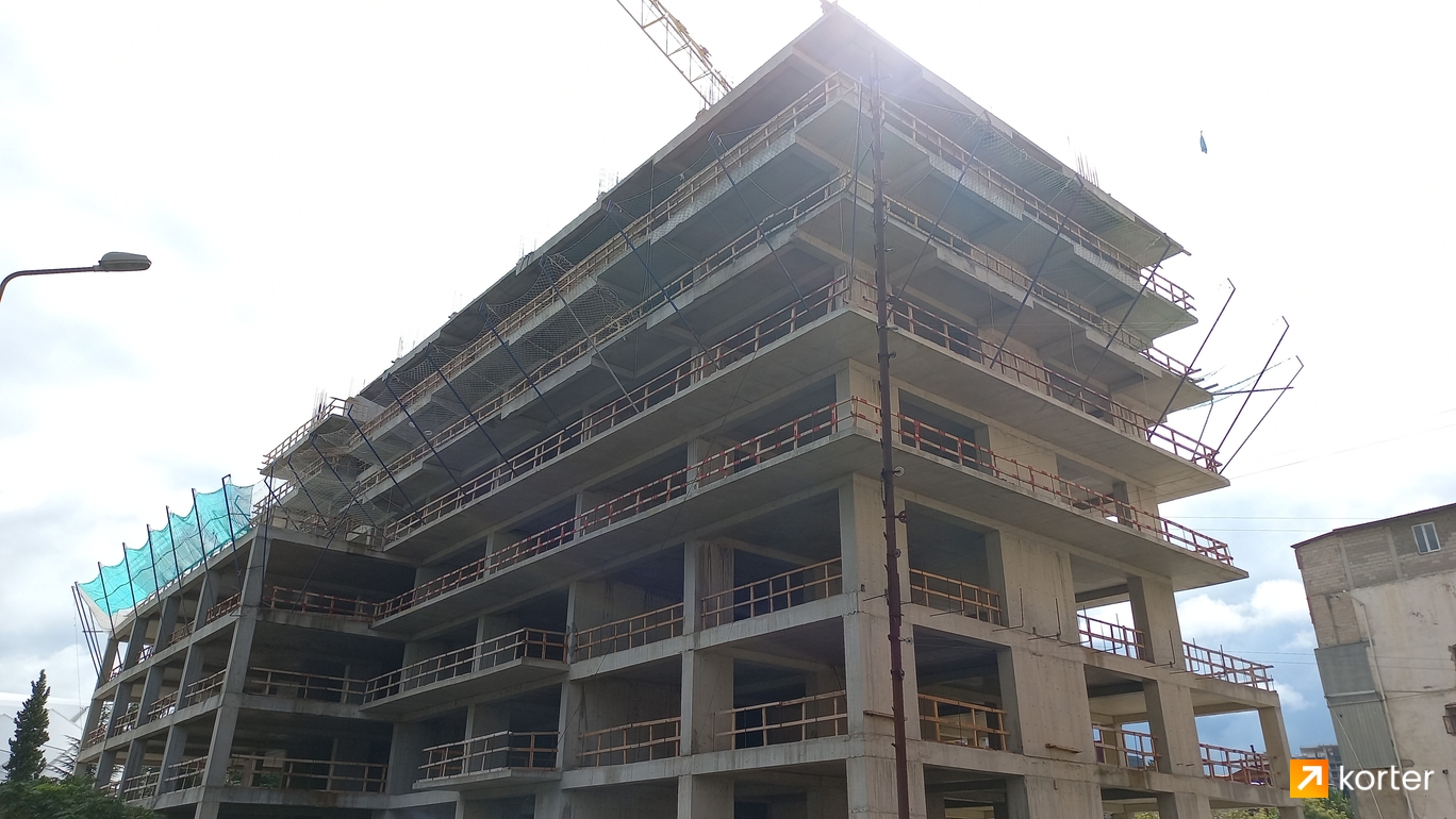 Construction progress Arcon Batumi Residence - Spot 6, October 2022
