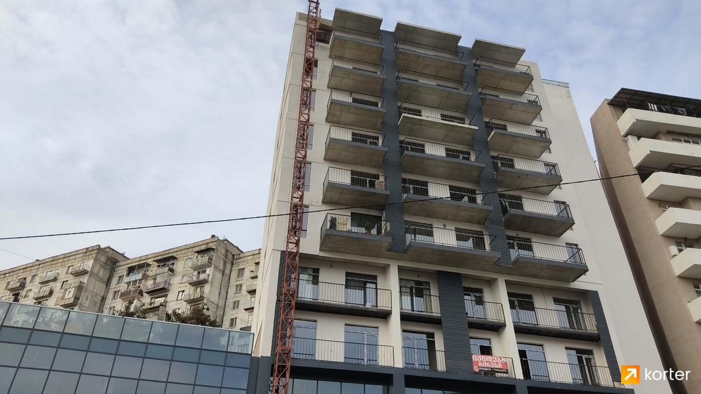 Construction progress House on Kapaneli 4 - Spot 2, November 2022