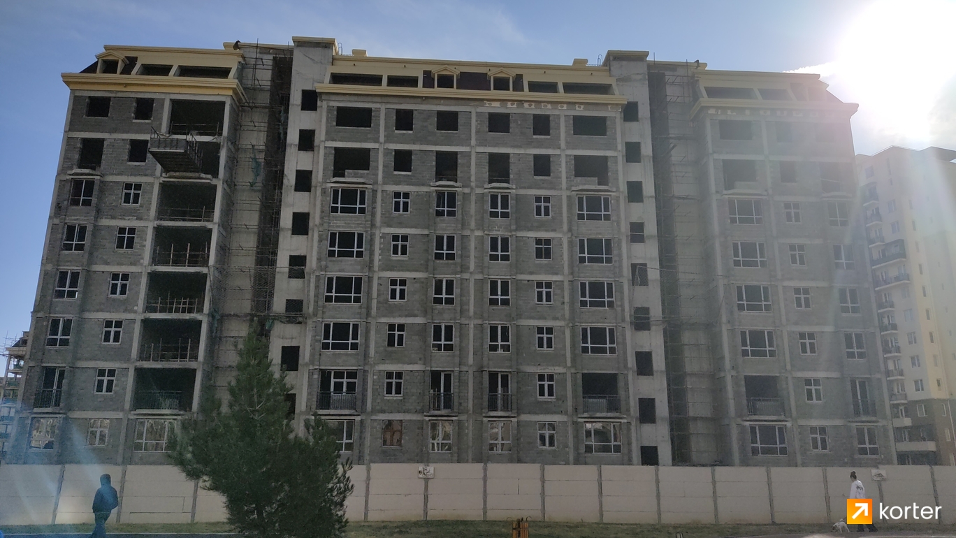 Construction progress Hualing Tbilisi Sea New City - Spot 10, ნოემბერი 2022