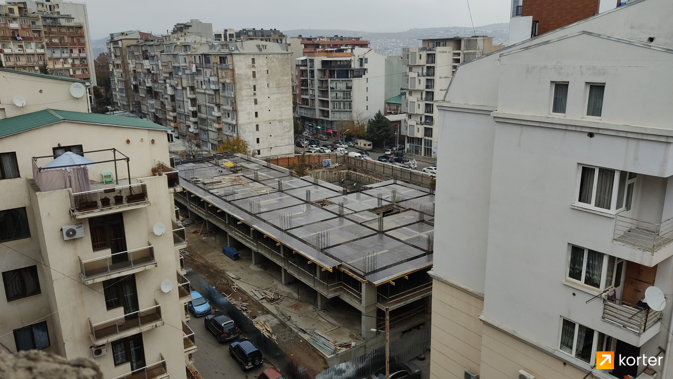 Construction progress Roof Imedashvili - Spot 2, December 2022