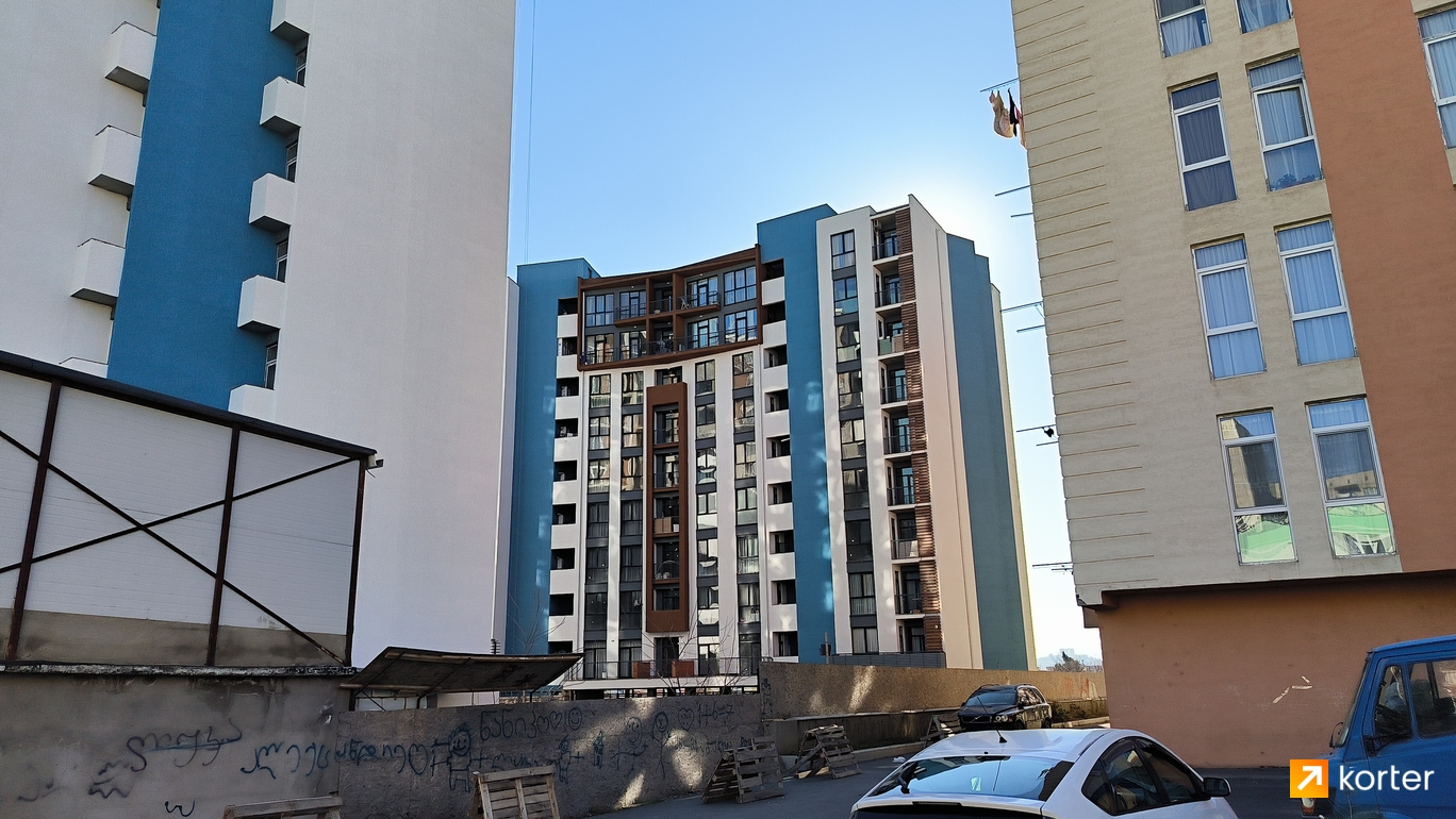 Construction progress Mirax Garden - Spot 5, январь 2023