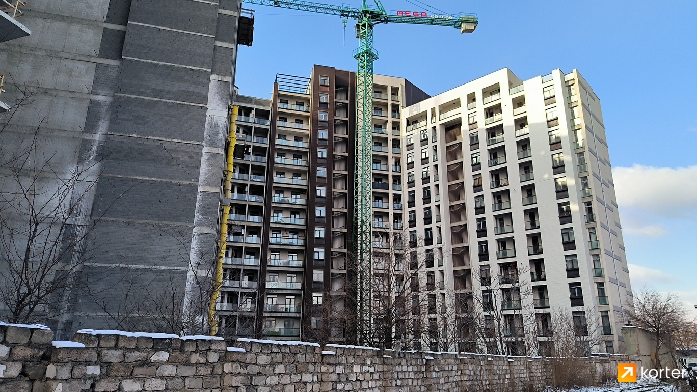 Construction progress Mega Didube - Spot 4, January 2023