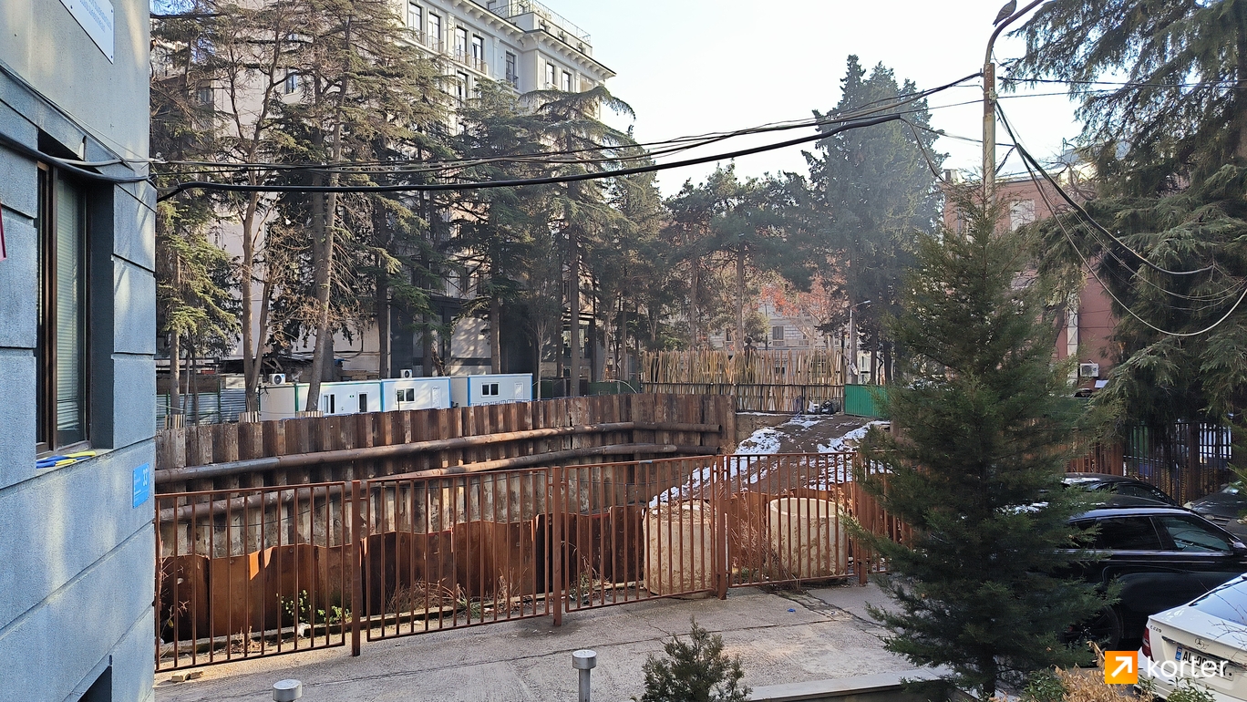 Ход строительства Domus Chavchavadze 31 - Ракурс 1, იანვარი 2023