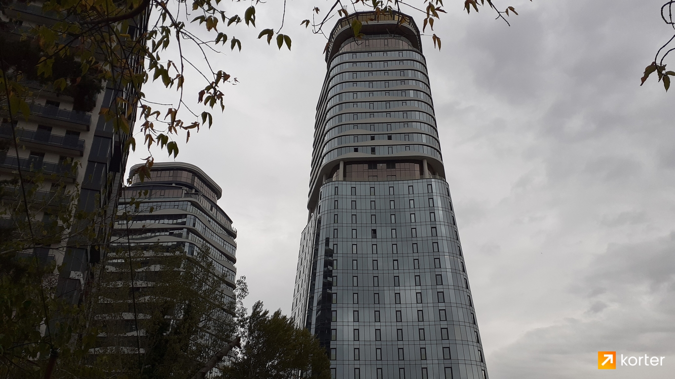 Ход строительства King David Residences - Ракурс 4, October 2019