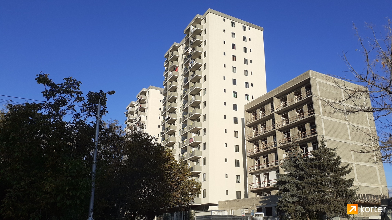 Ход строительства Gldani Tower - Ракурс 6, November 2019