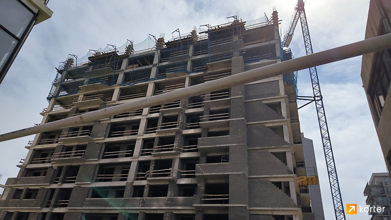 Construction progress Didi Digomi Tower - Spot 3, აპრილი 2023