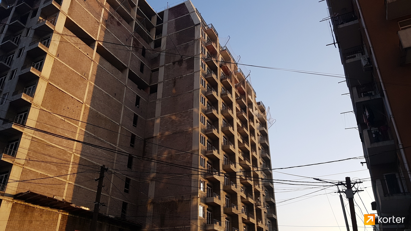 Construction progress Patriot Building - Spot 5, მაისი 2023