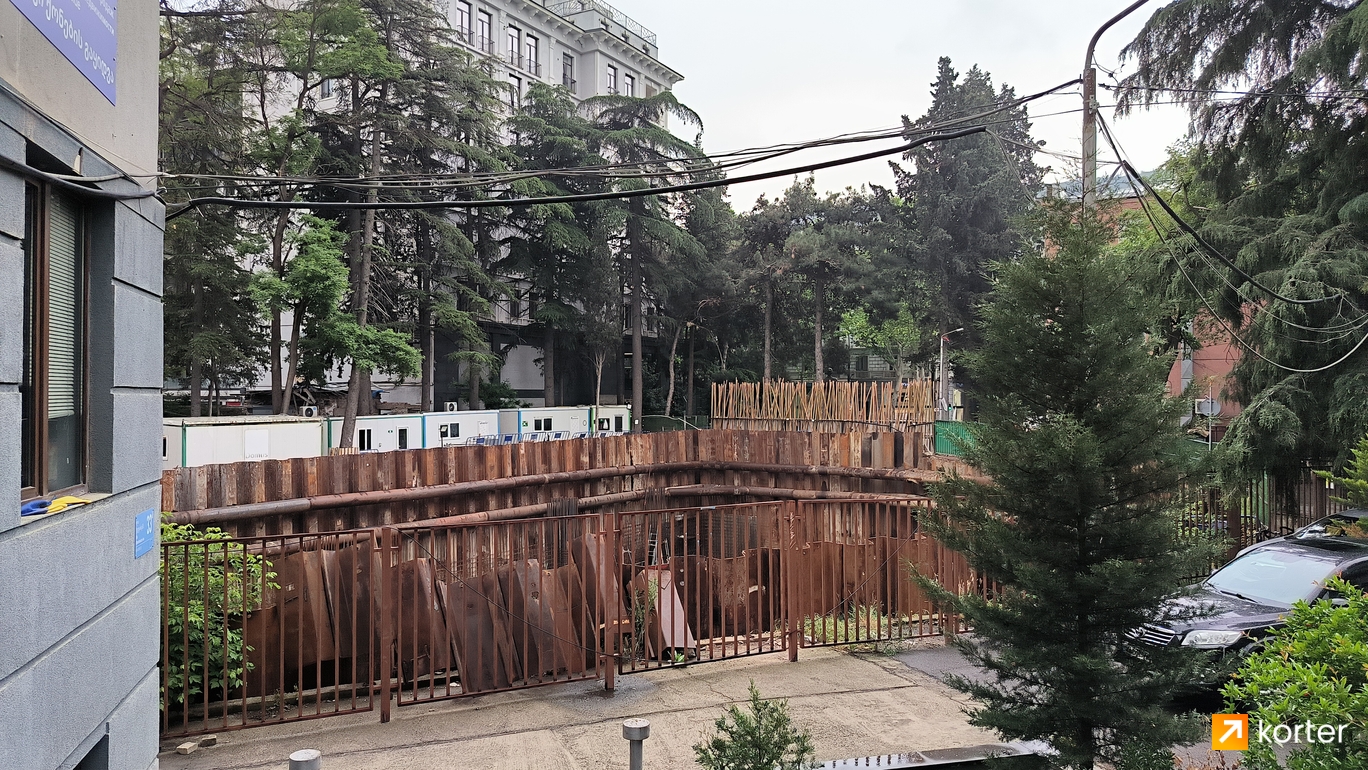 Construction progress Domus Chavchavadze 31 - Spot 1, May 2023