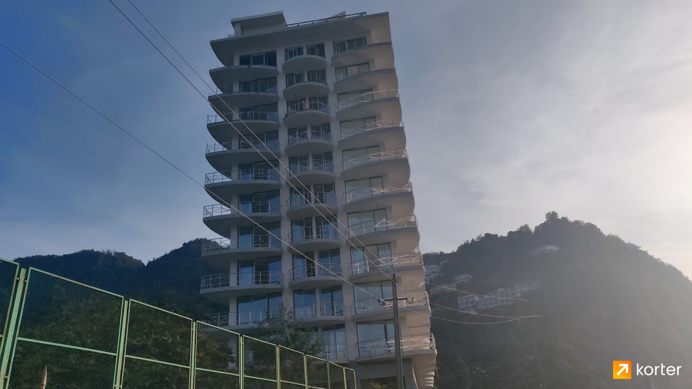 Construction progress Panorama Kvariati - Spot 5, ნოემბერი 2019