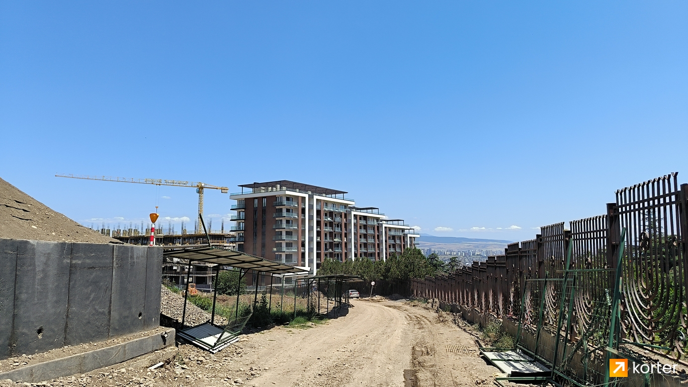 Construction progress Krtsanisi Grande - Spot 9, July 2023