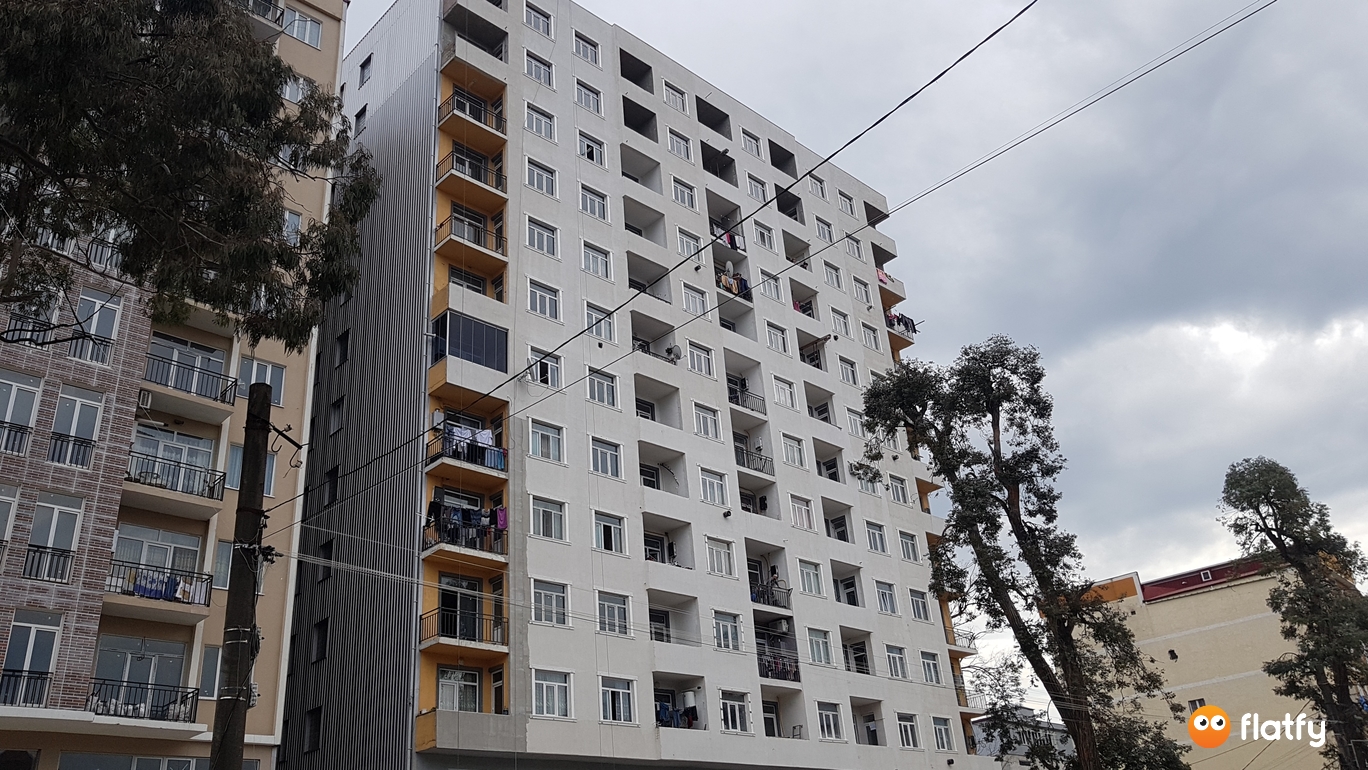 მშენებლობის პროცესი Bedegi on Fridon Khalvashi Avenue - რაკურსი 2, აპრილი 2019