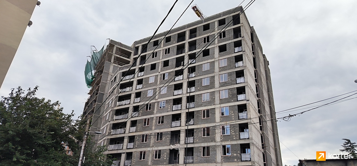 Ход строительства Vazisubani Residence - Ракурс 4, სექტემბერი 2023