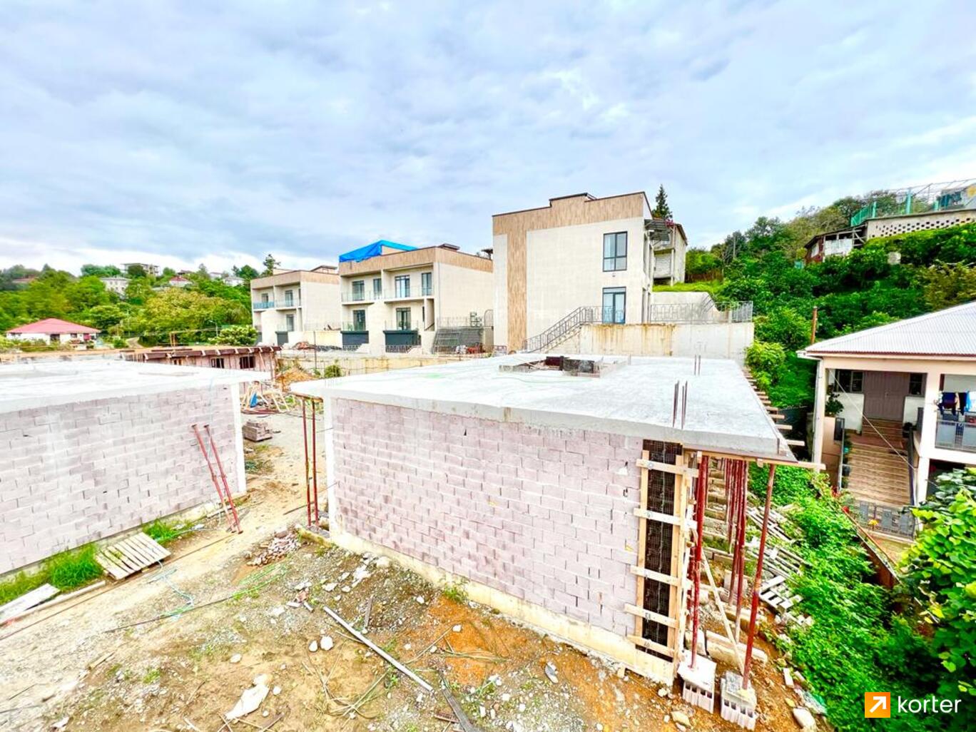 Construction progress Diamond Star Villas Batumi 2 - Spot 1, сентябрь 2023