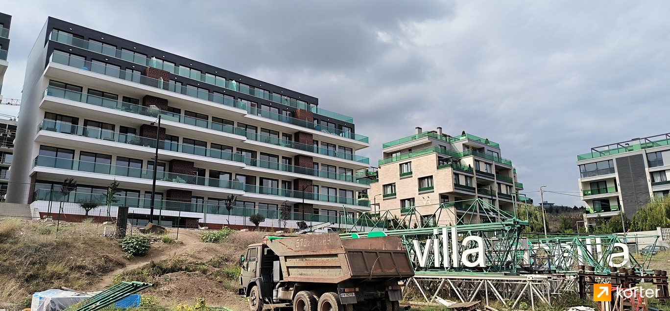 Construction progress Krtsanisi Resort Residence - Spot 2, September 2023