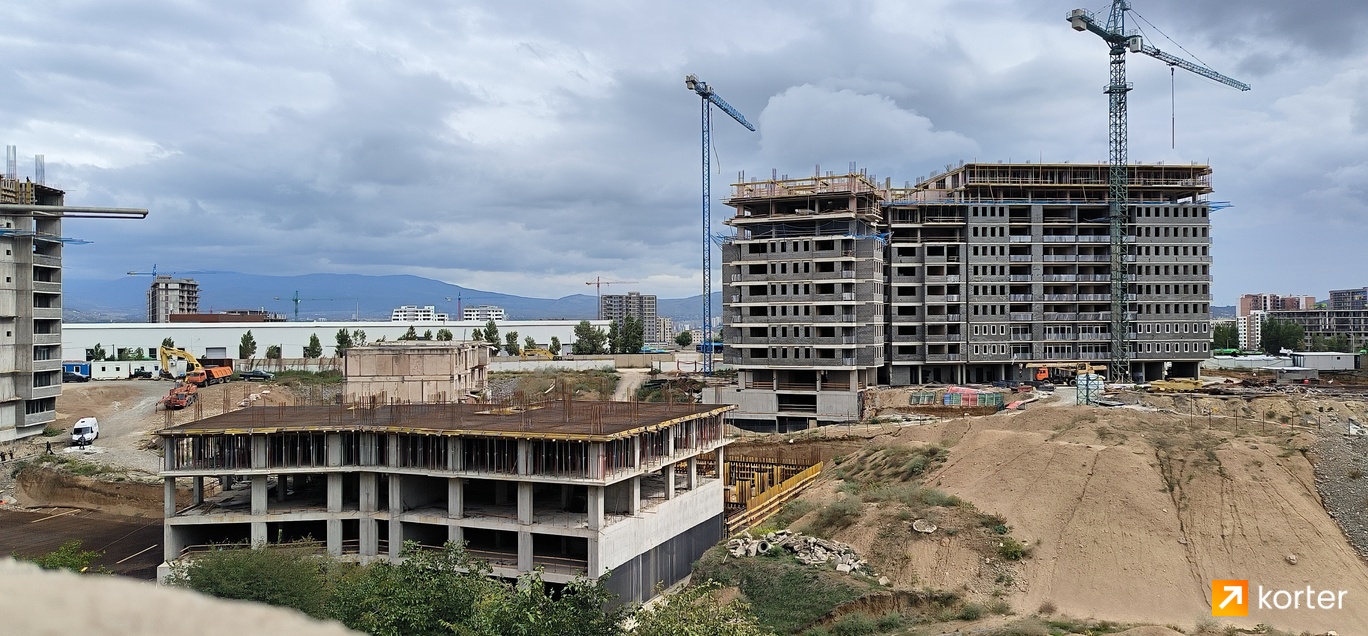 Construction progress  - Spot 1, ოქტომბერი 2023