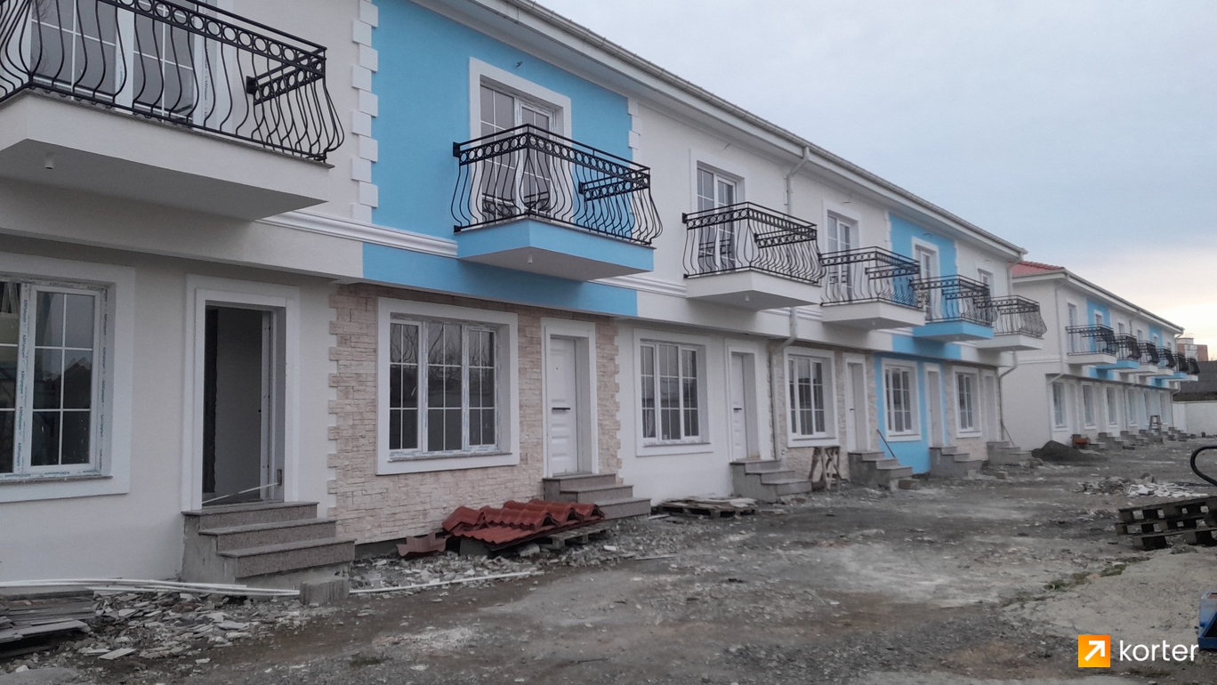 Construction progress Batumi Villas Harmony - Spot 1, декабрь 2023