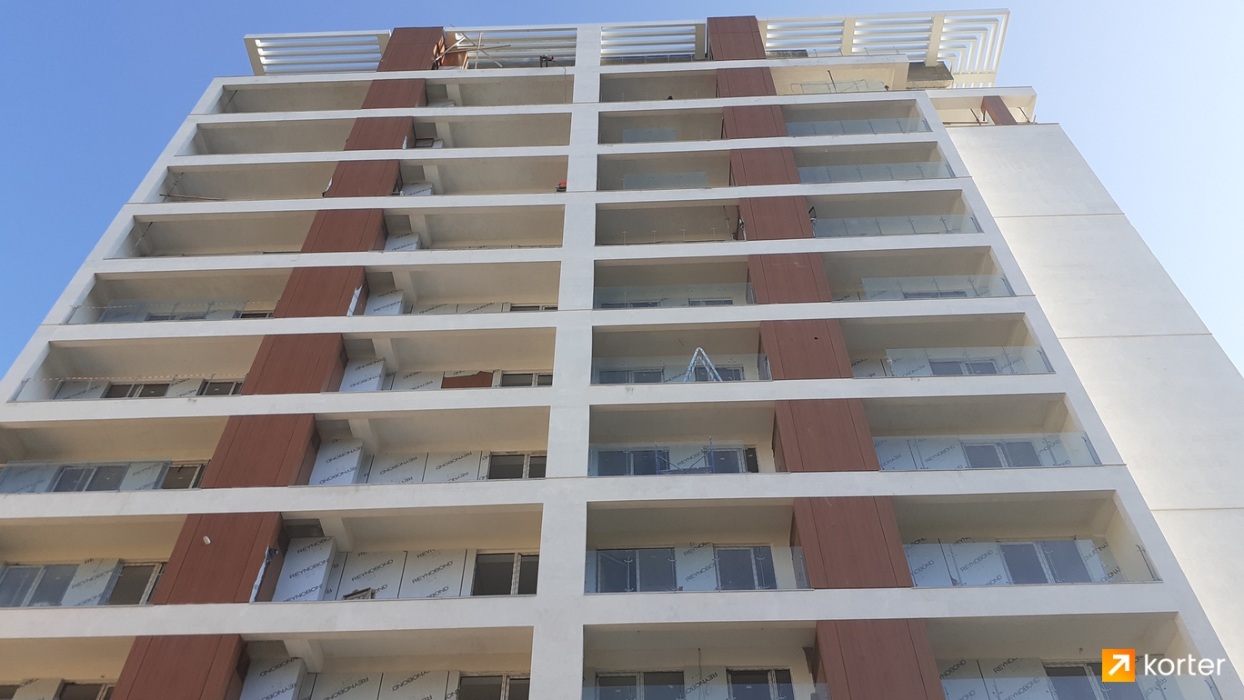 მშენებლობის პროცესი Project Mziuri Residence - რაკურსი 8, December 2019