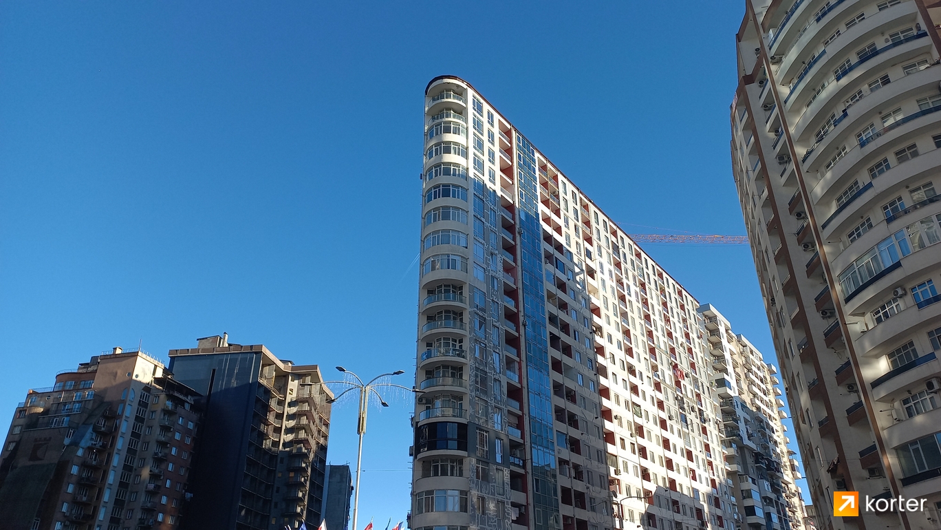 Construction progress Batumi Residence - Spot 2, January 2024