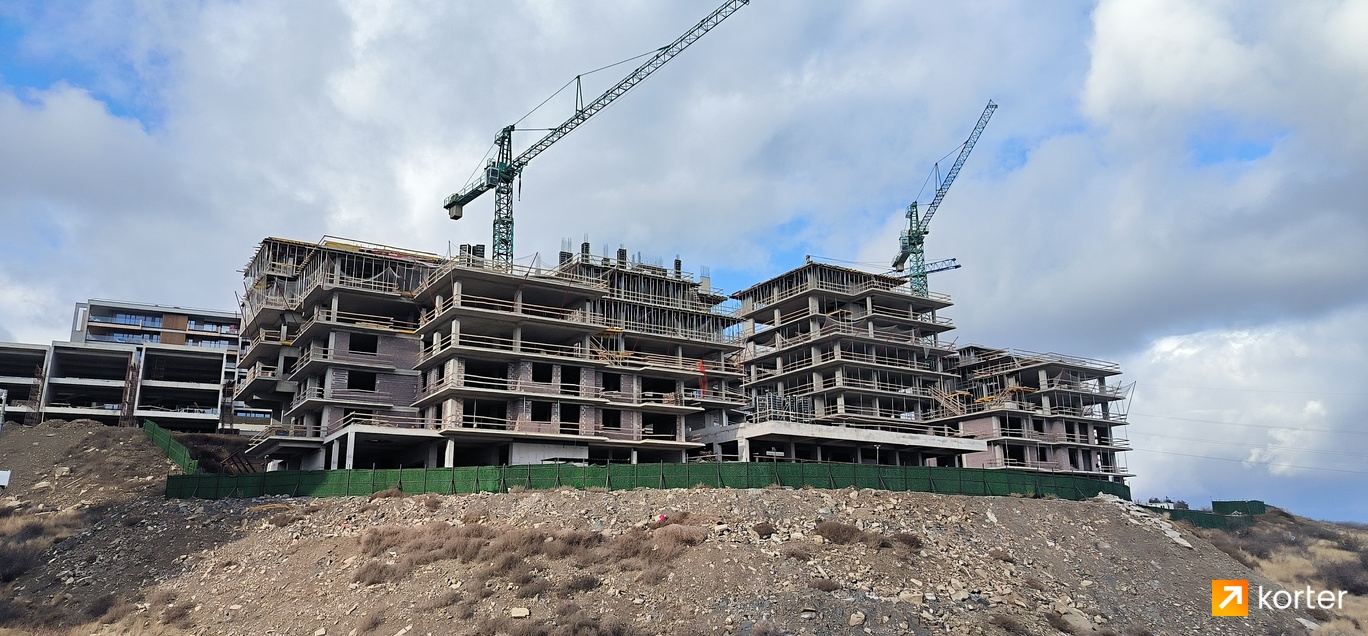 Construction progress Lisi Green Town - Spot 34, January 2024