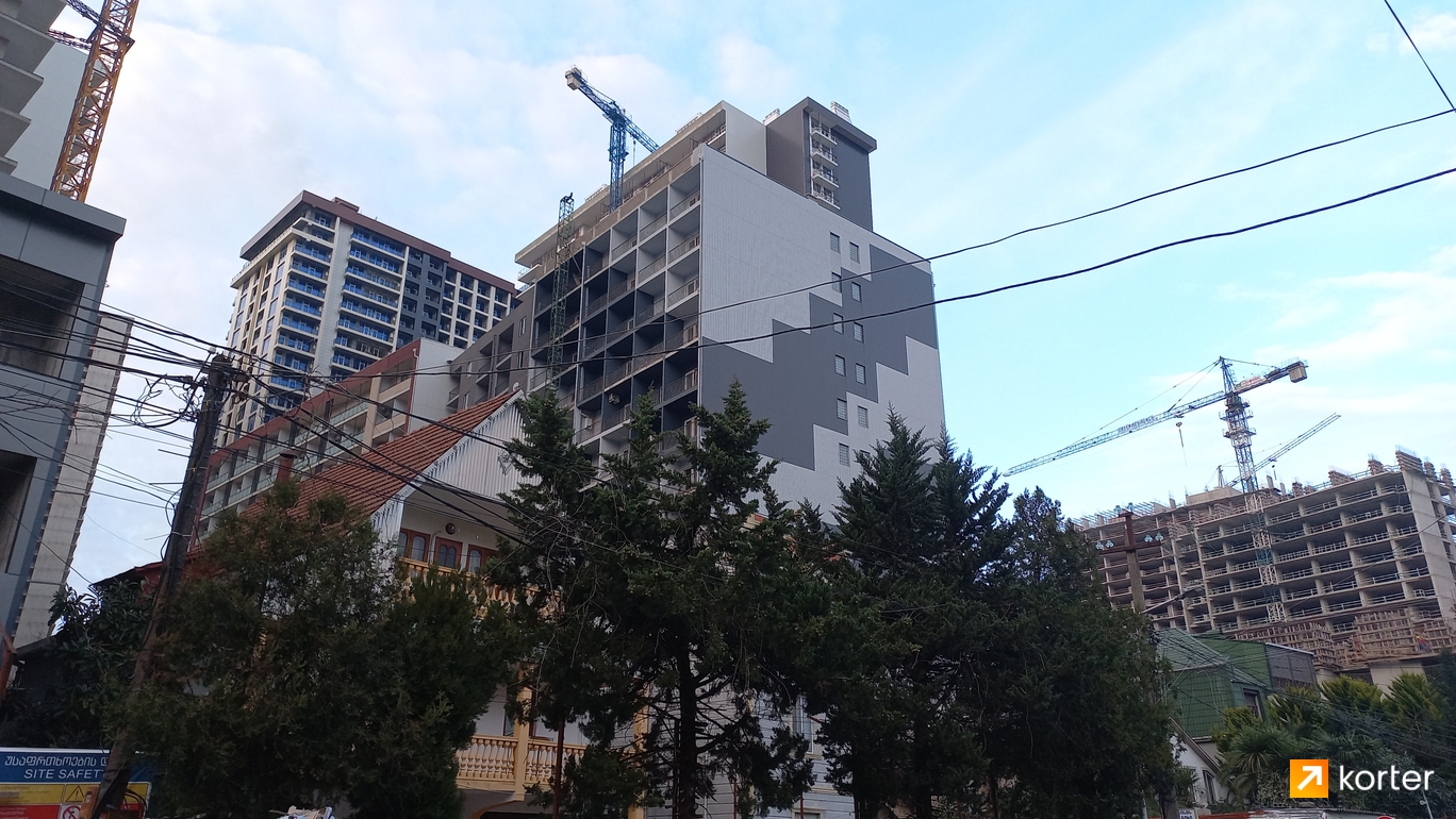Construction progress Dini Development House - Spot 2, იანვარი 2024