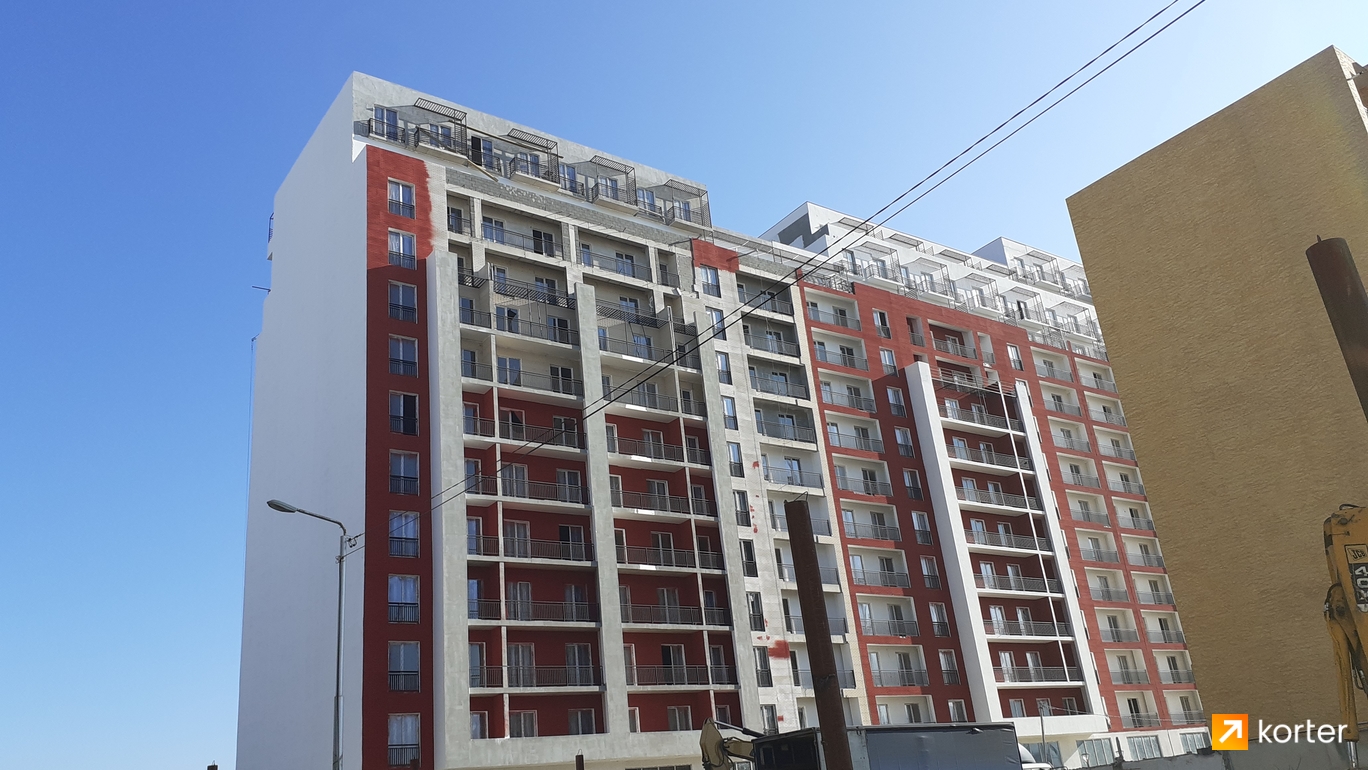 Construction progress Delux Aparthotel - Spot 2, December 2019