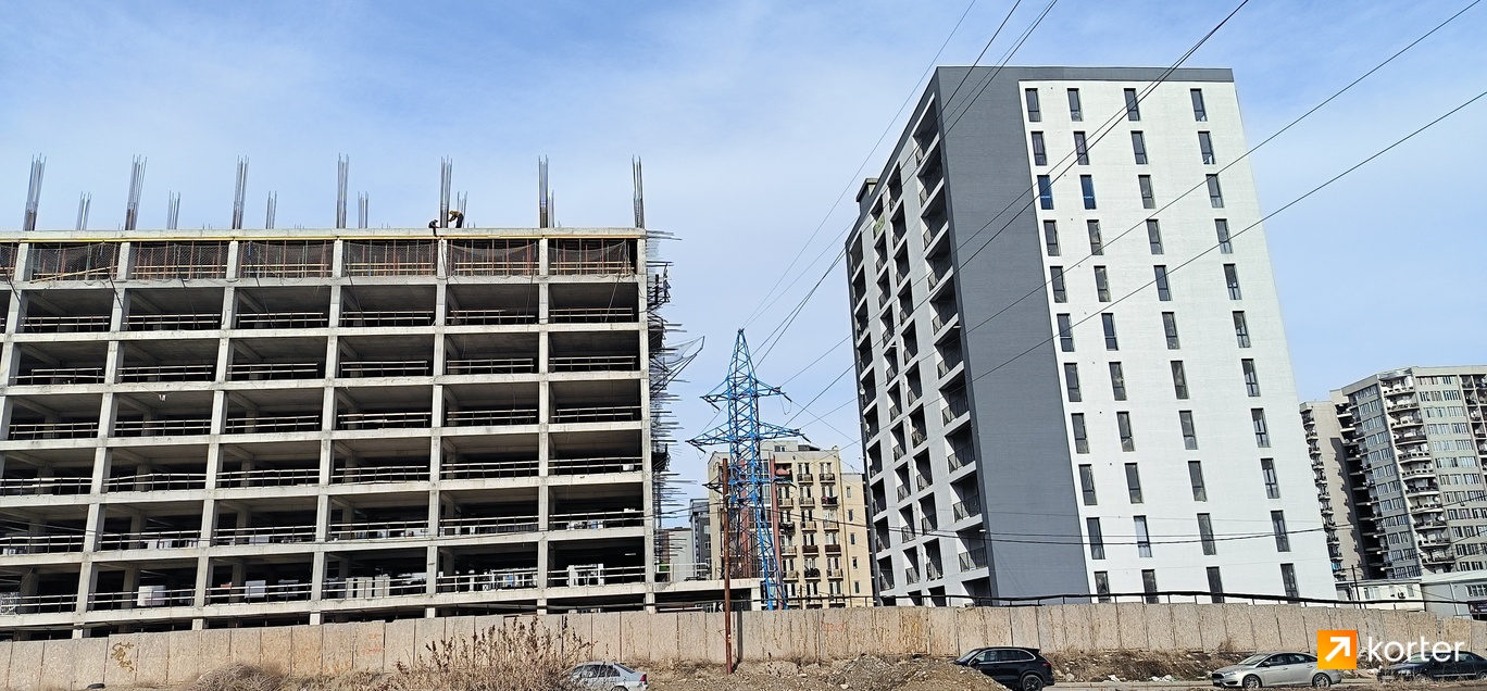 Construction progress Green Square - Spot 4, თებერვალი 2024