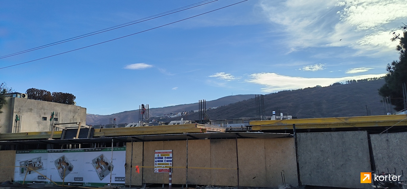 Construction progress  - Spot 1, თებერვალი 2024