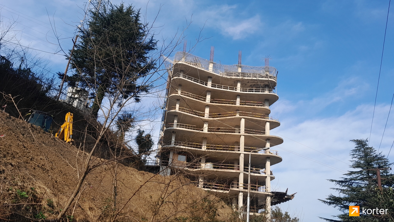 Construction progress Mardi Hills - Spot 1, თებერვალი 2024