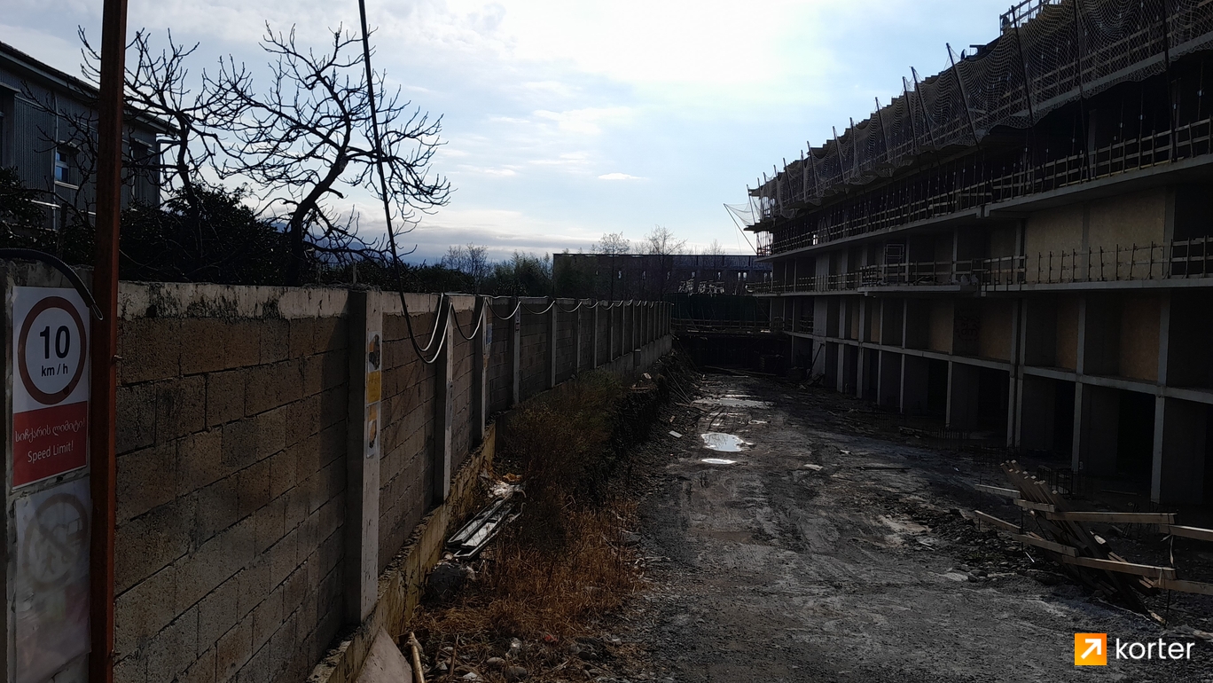 Construction progress Optima Residence - Spot 5, თებერვალი 2024