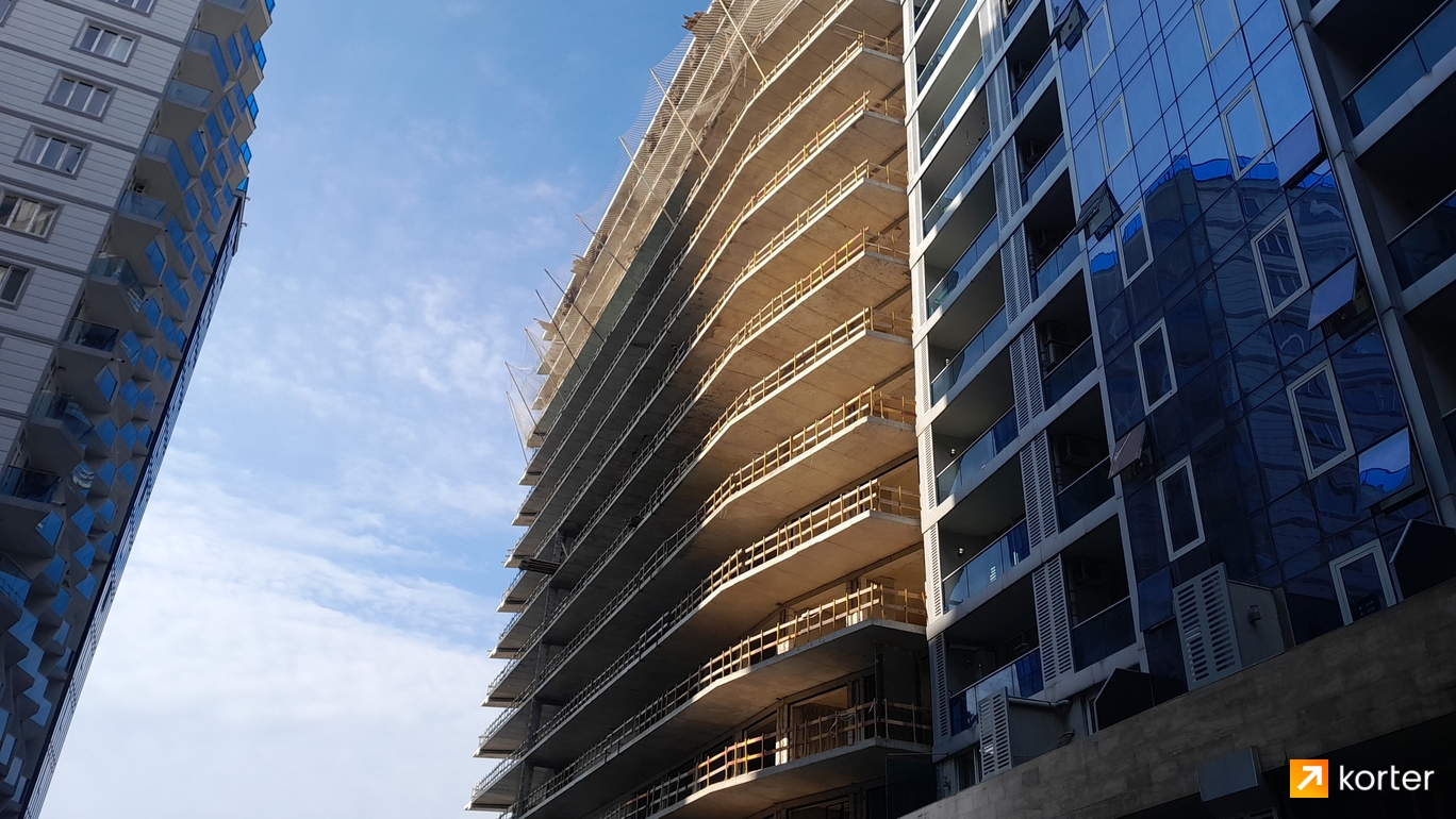 Construction progress Marina Club - Spot 5, February 2024