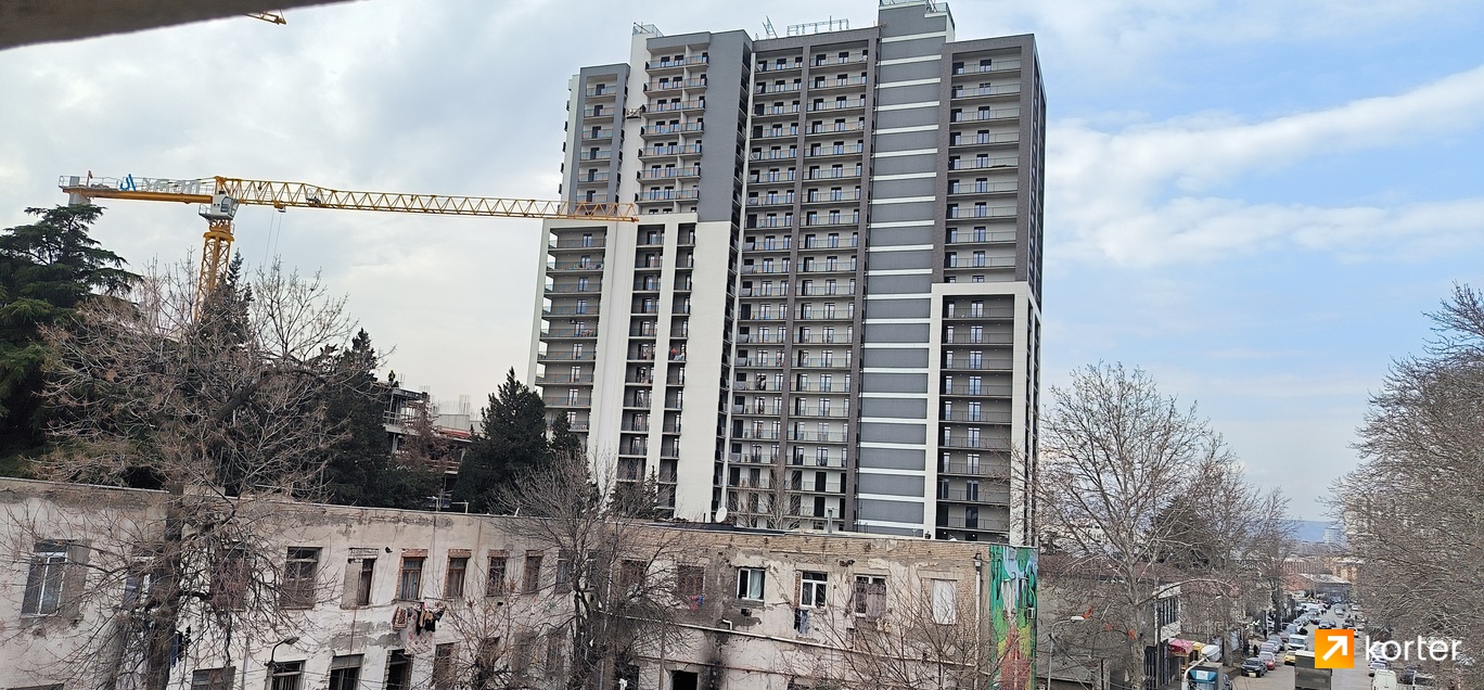 Construction progress Archi Kikvidze Garden - Spot 1, February 2024