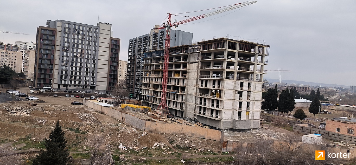 Construction progress Archi Varketili - Spot 2, თებერვალი 2024