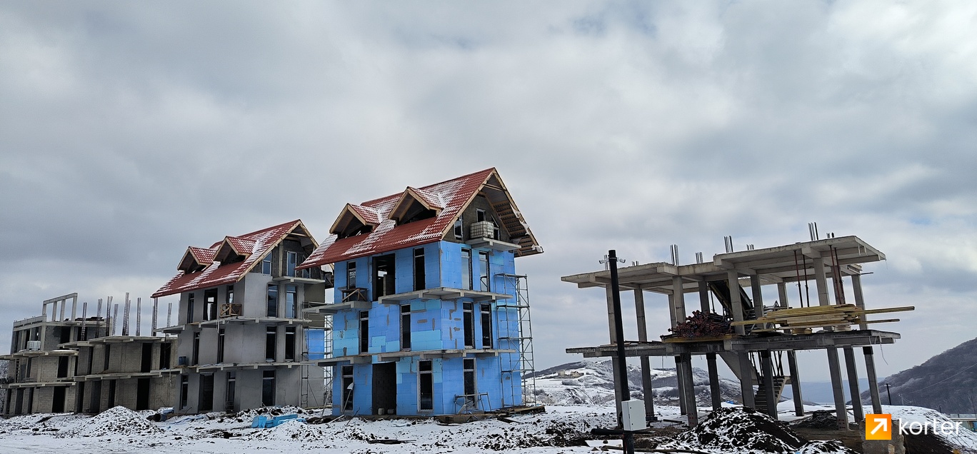 Construction progress York Town - Spot 22, თებერვალი 2024