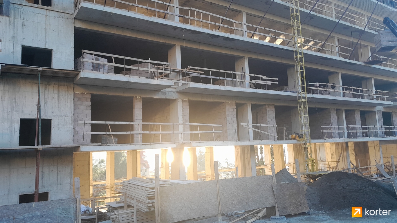 Construction progress Thalassa Group - Spot 2, February 2024