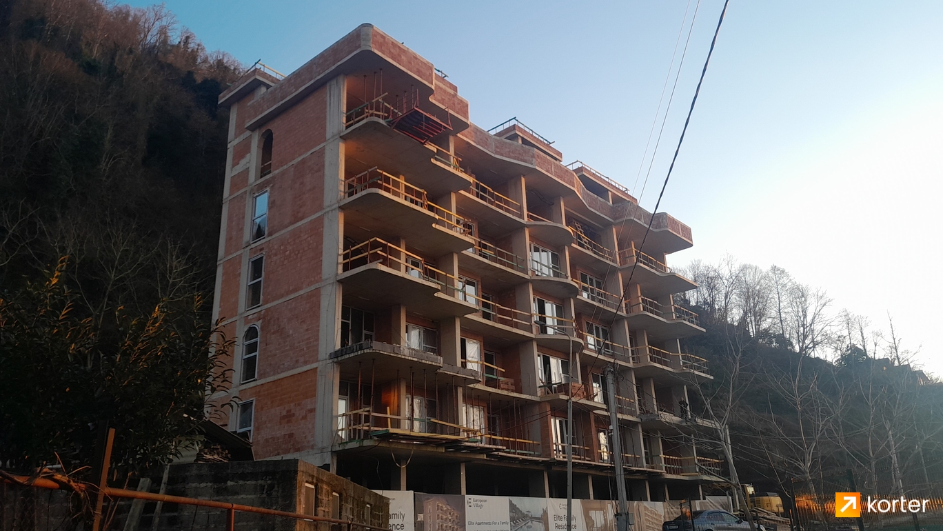 Construction progress Elite Family Residence - Spot 1, თებერვალი 2024