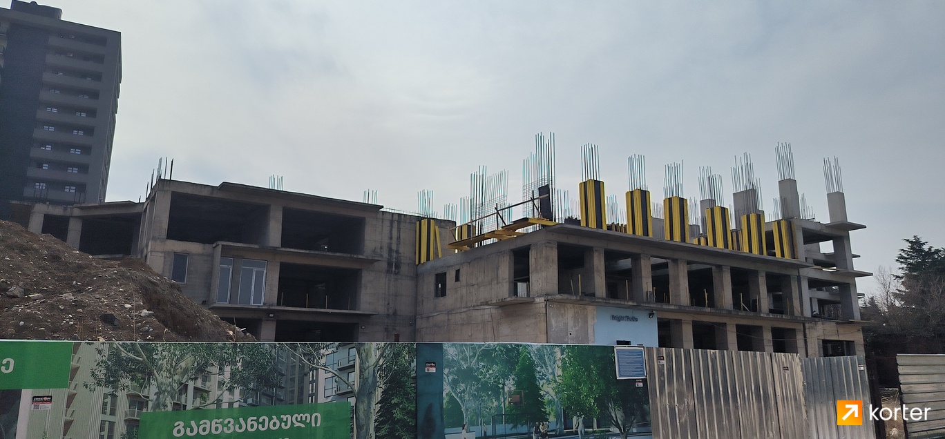 Construction progress Woodside Dighomi - Spot 1, March 2024