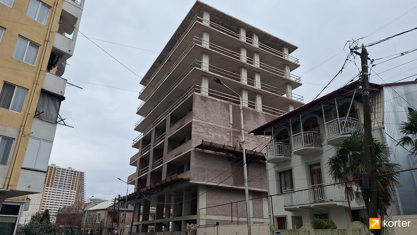 Construction progress New House Batumi - Spot 4, მარტი 2024