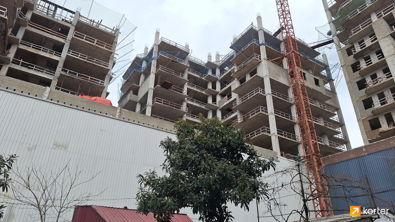 Construction progress Mardi City Center - Spot 1, მარტი 2024