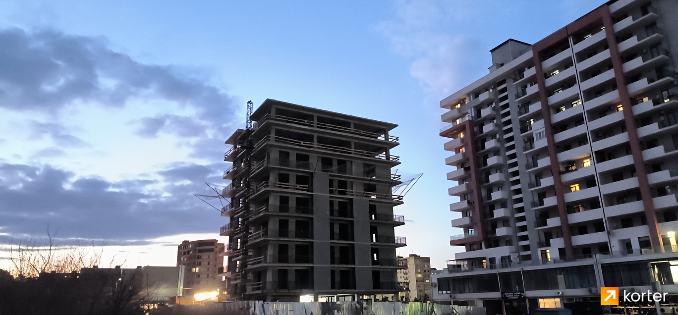 Construction progress Ritm Rustavi - Spot 1, March 2024