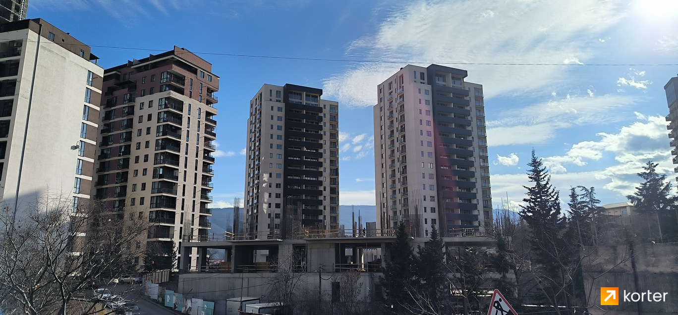 Construction progress Domusi Gazapkhuli - Spot 2, March 2024