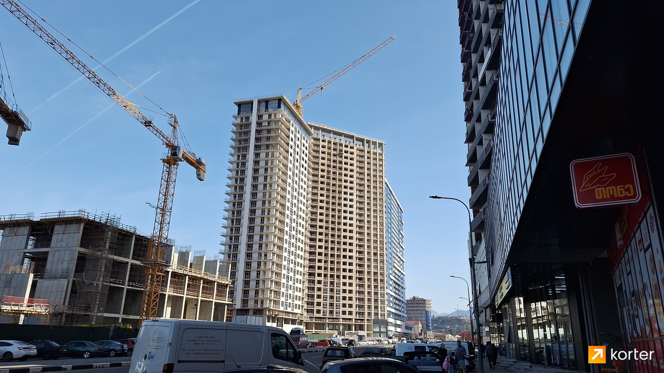 Construction progress Accent - Spot 5, март 2024