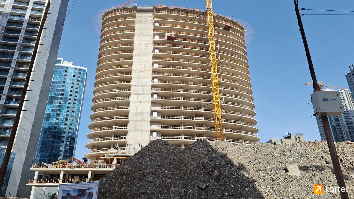 Construction progress Oval - Spot 3, March 2024