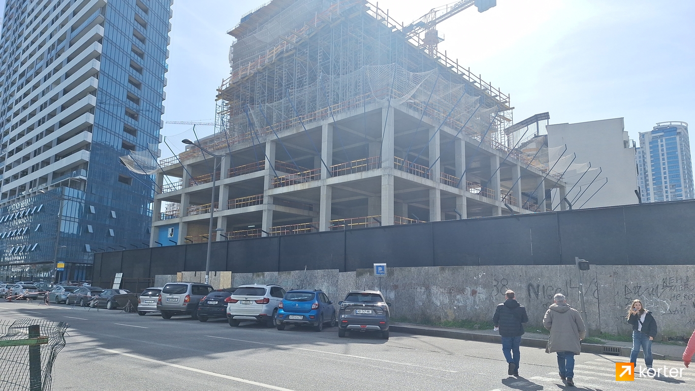 Construction progress Cube - Spot 4, March 2024