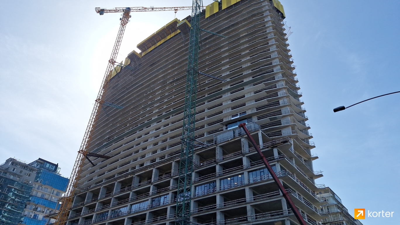 Construction progress Alliance Centropolis - Spot 3, March 2024