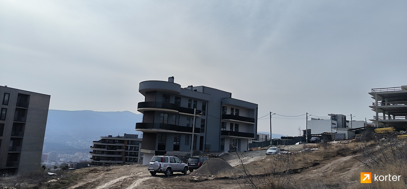 Construction progress Lisi Pines - Spot 1, მარტი 2024