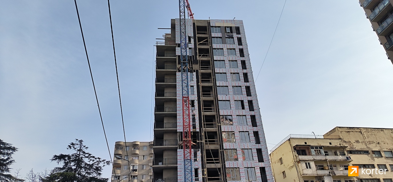 Construction progress Green Town - Spot 3, მარტი 2024