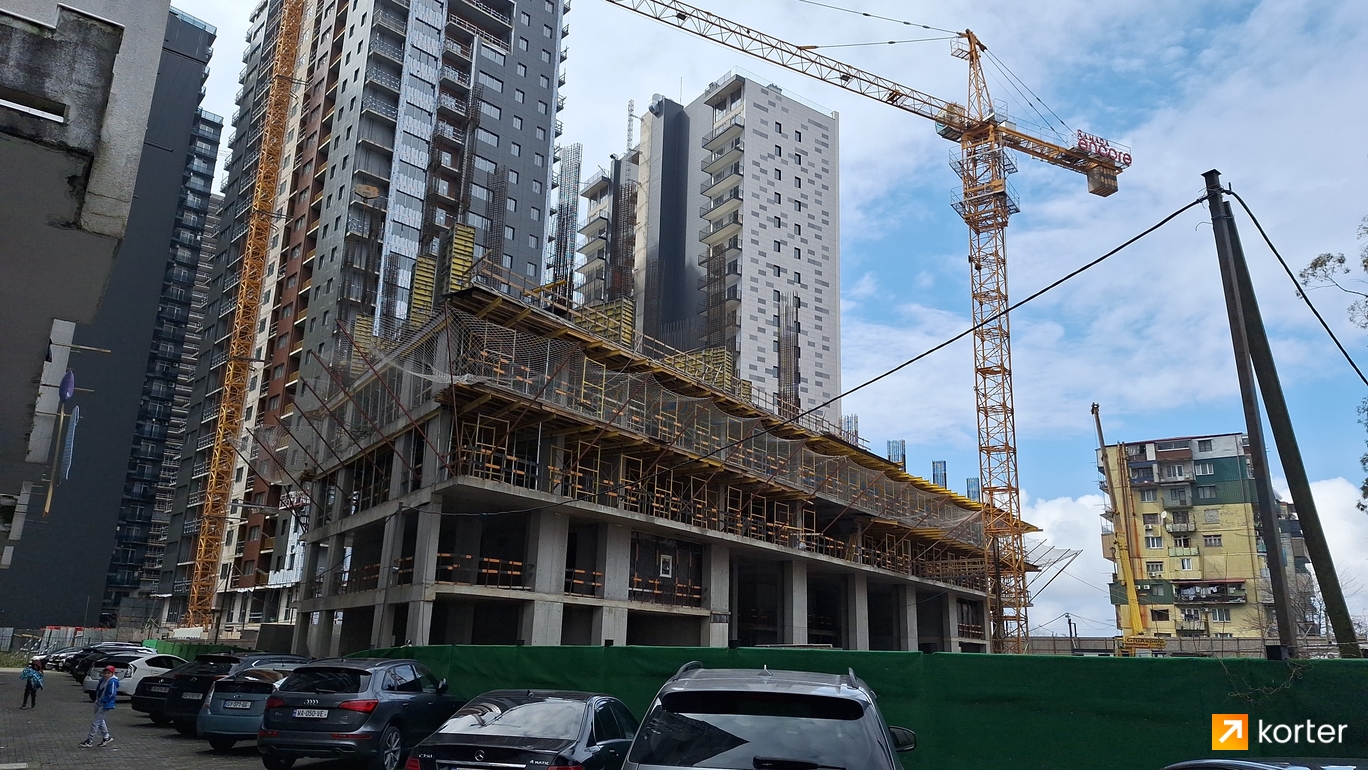 Construction progress Archi Ramada Batumi - Spot 1, მარტი 2024