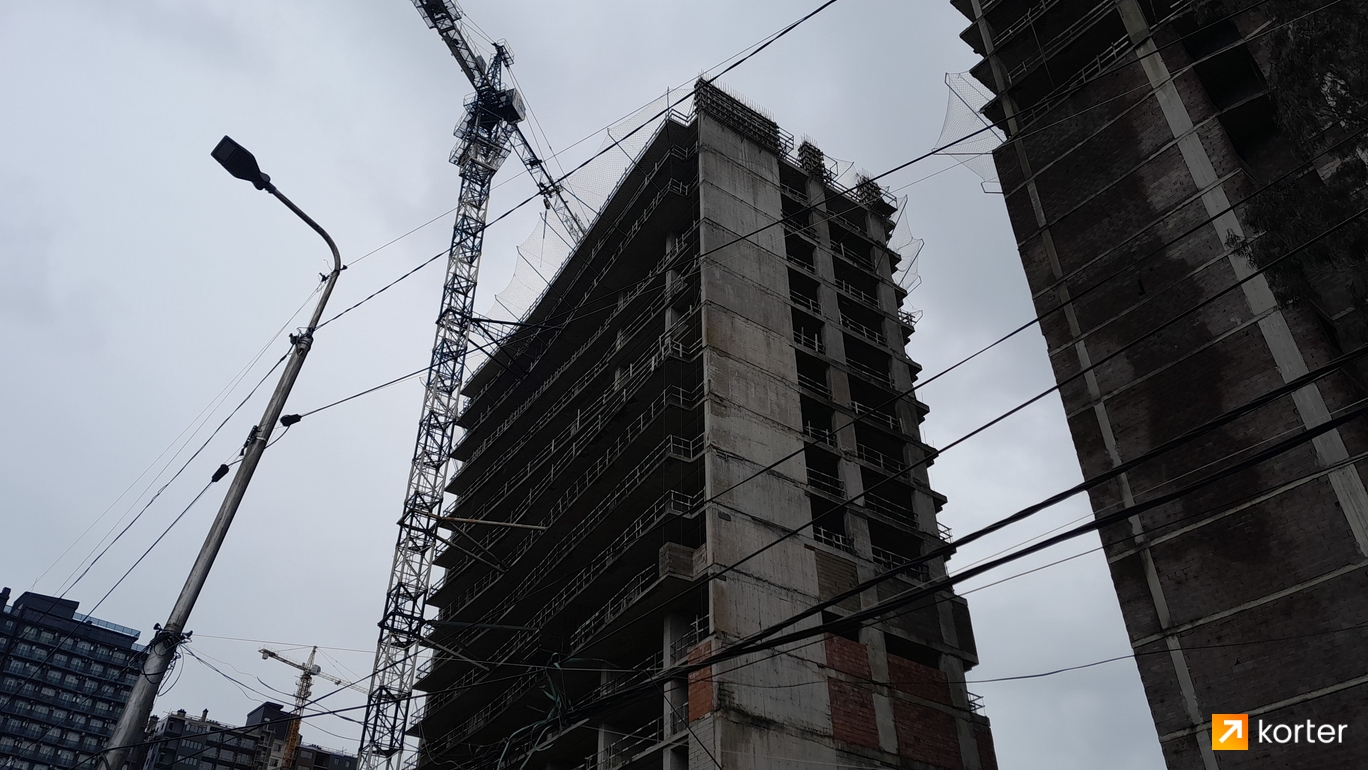 Construction progress Green Residence - Spot 3, მარტი 2024